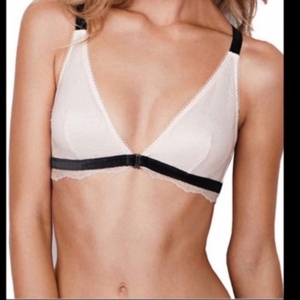 Victoria Secret Bralette Womens Small The Bralette Collection Lace Pink